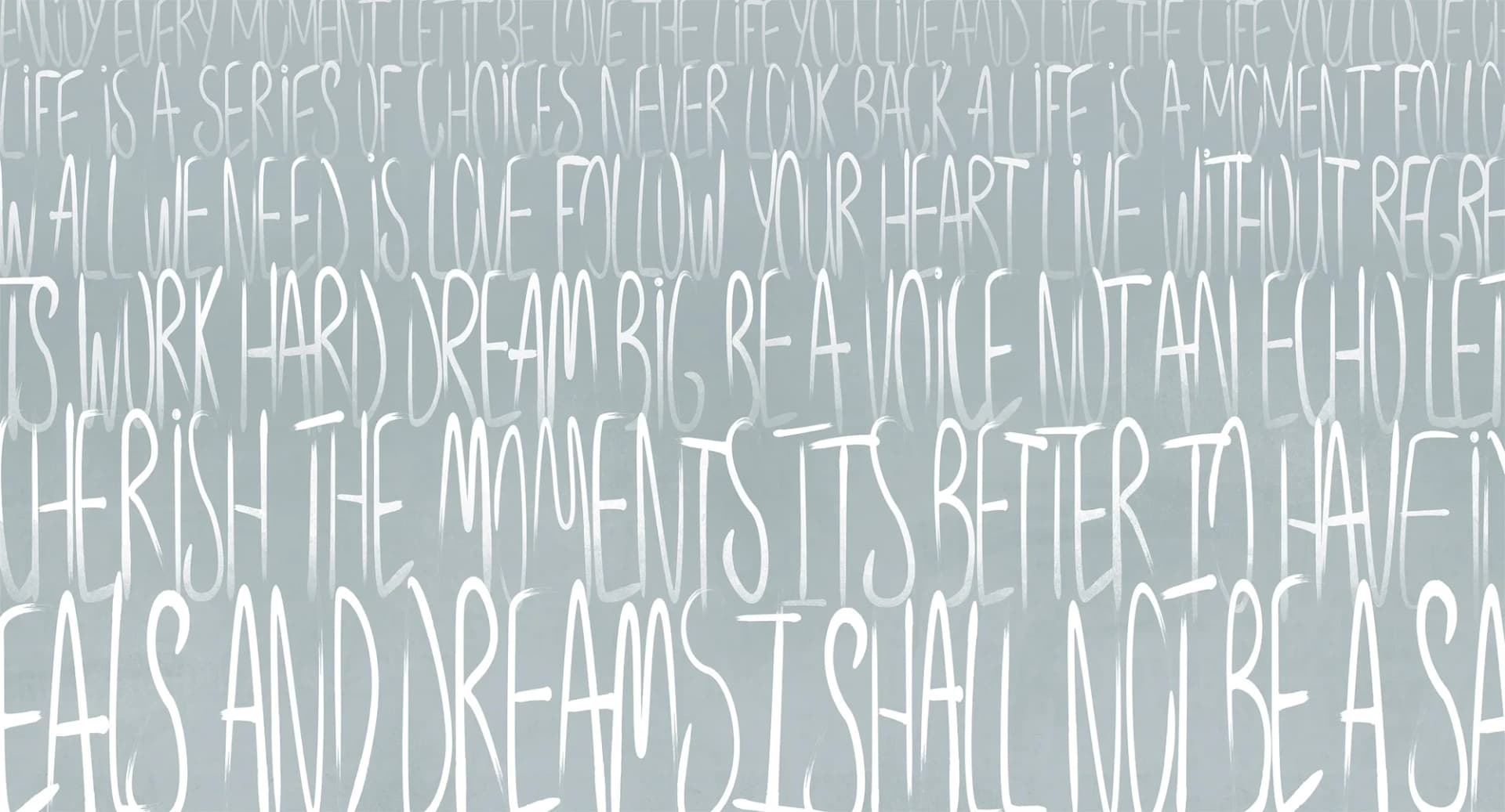 Фотообои Creativille CV-837511 (Inspiring words 837511)