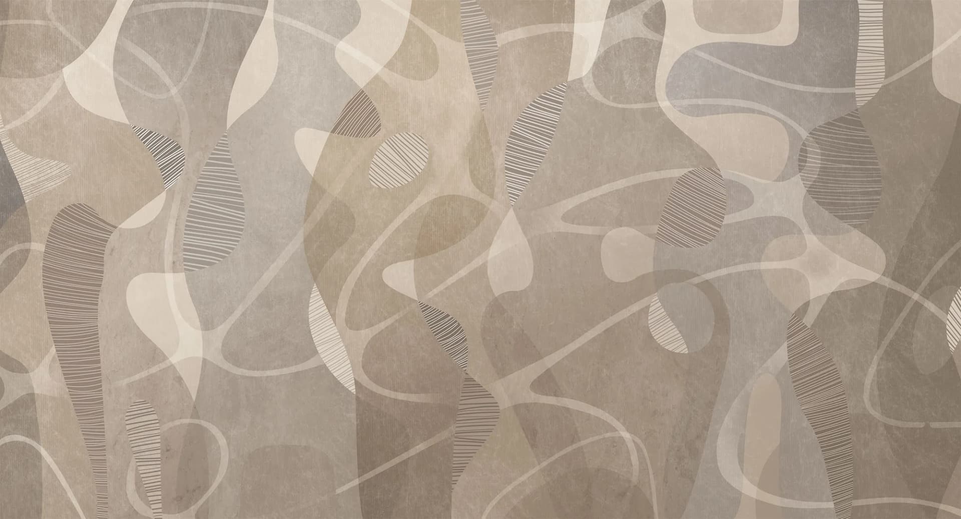 Фотообои Creativille CV-850016 (Ceramic shapes 850016)