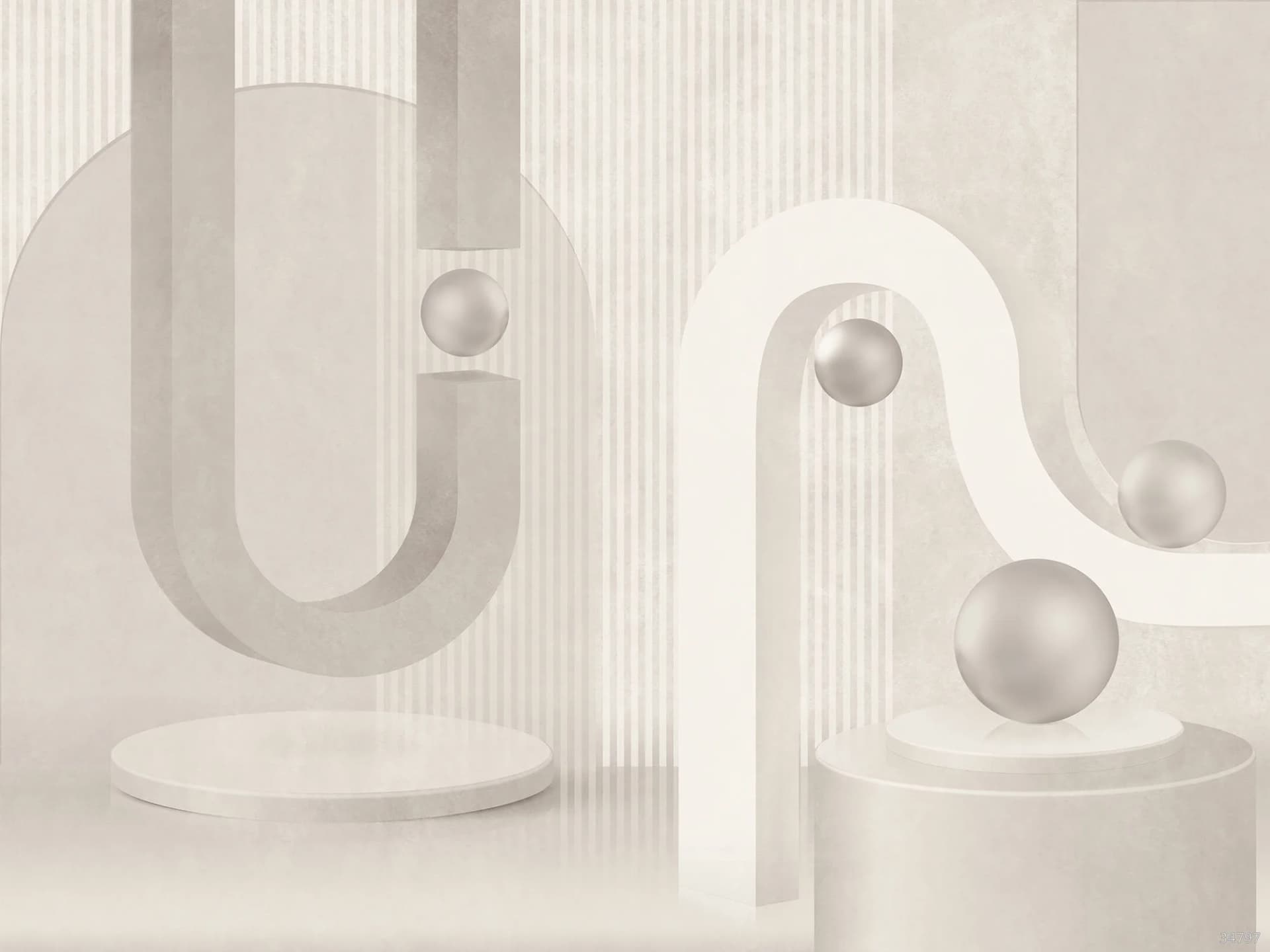 Фотообои Ortograf OR-34797 (Harmony of forms) — Ortograf